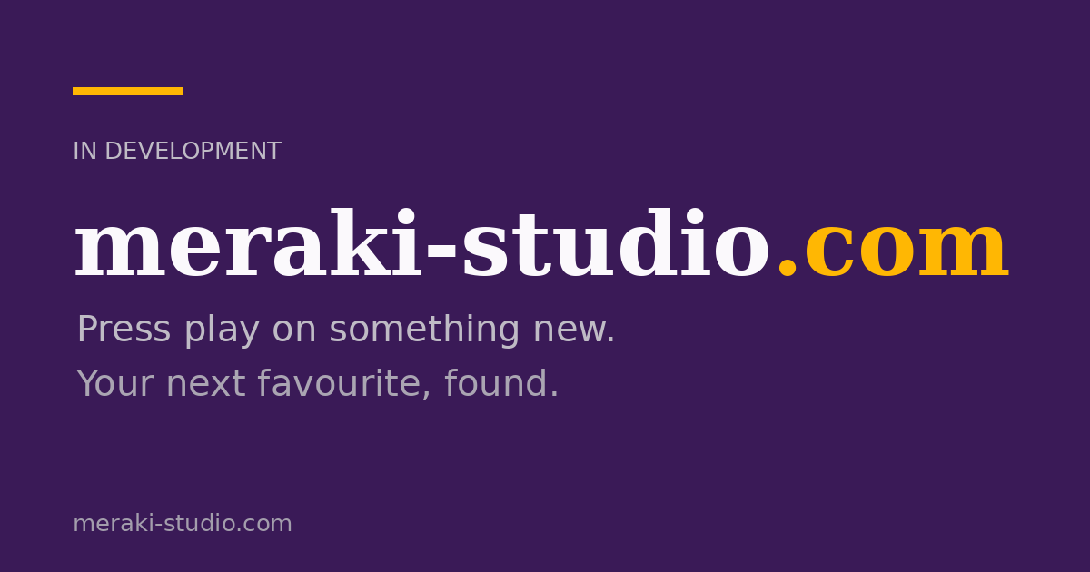 Link preview image for meraki-studio.com